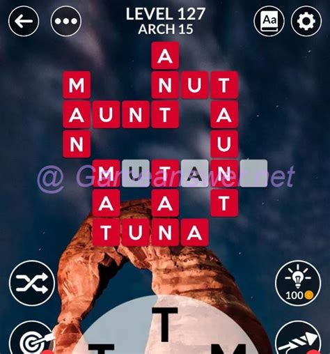 level 127 wordscapes.